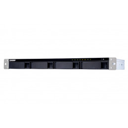 QNAP TS-431XeU NAS Rack (1 U) Ethernet LAN Noir, Acier inoxydable Alpine AL-314