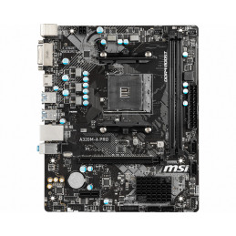 MSI A320M-A PRO AMD A320 Emplacement AM4 micro ATX