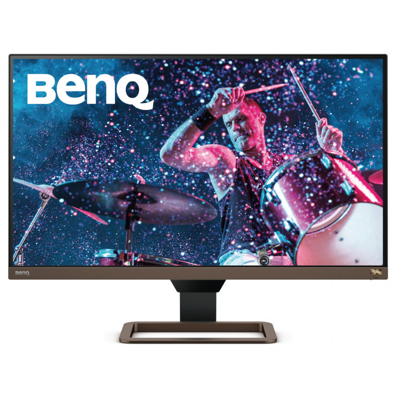 BenQ EW2780U LED display 68,6 cm (27") 3840 x 2160 pixels 4K Ultra HD Noir, Marron