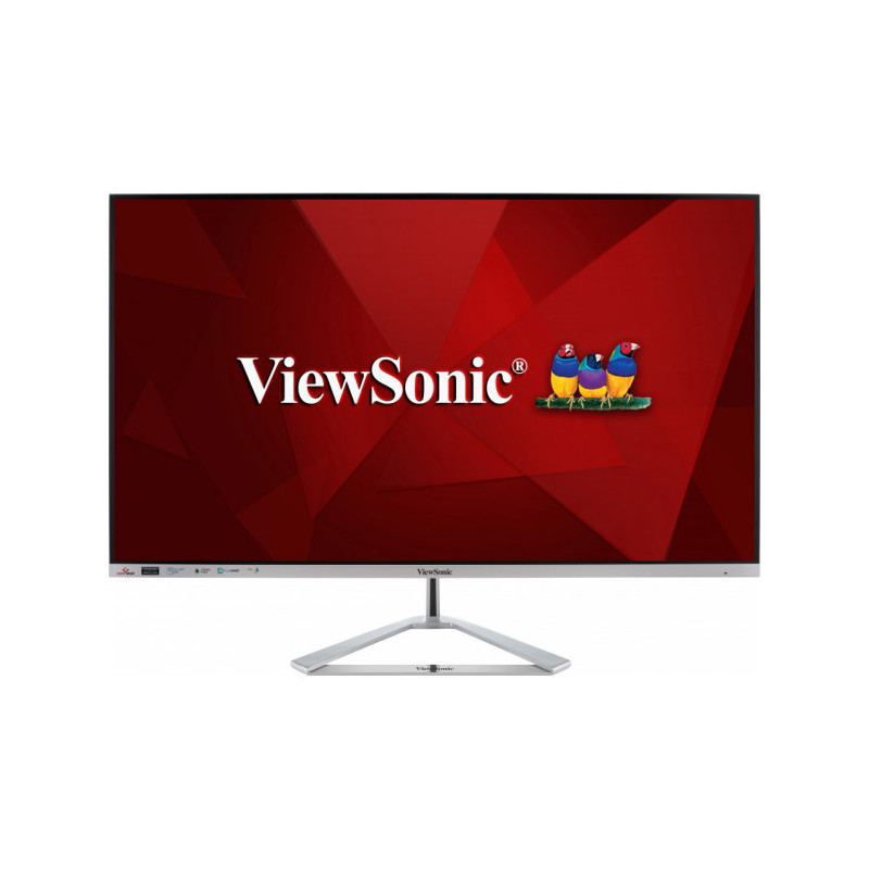 Viewsonic VX Series VX3276-2K-mhd-2 écran plat de PC 81,3 cm (32") 2560 x 1440 pixels Quad HD LED Argent
