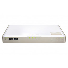 QNAP TBS-453DX NAS Compact Ethernet LAN Blanc J4105
