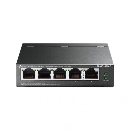 TP-Link TL-SF1005LP commutateur réseau Non-géré Fast Ethernet (10 100) Connexion Ethernet, supportant l'alimentation via ce