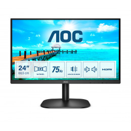 AOC B2 24B2XDAM LED display 60,5 cm (23.8") 1920 x 1080 pixels Full HD Noir