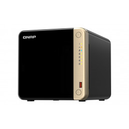 QNAP TS-464-4G serveur de stockage NAS Tower Ethernet LAN Noir