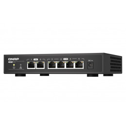 QNAP QSW-2104-2T commutateur réseau Non-géré 2.5G Ethernet (100 1000 2500) Noir
