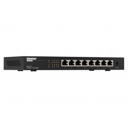 QNAP QSW-1108-8T commutateur réseau Non-géré 2.5G Ethernet (100 1000 2500) Noir