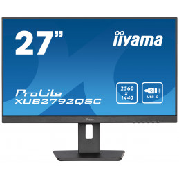 iiyama ProLite écran plat de PC 68,6 cm (27") 2560 x 1440 pixels Wide Quad HD LED Noir
