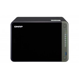 QNAP TS-653D NAS Tower Intel® Celeron® J4125 8 Go DDR4 0 To QNAP Turbo System Noir