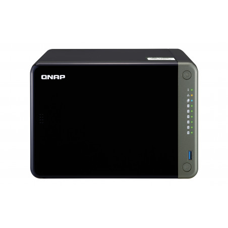 QNAP TS-653D NAS Tower Intel® Celeron® J4125 8 Go DDR4 0 To QNAP Turbo System Noir
