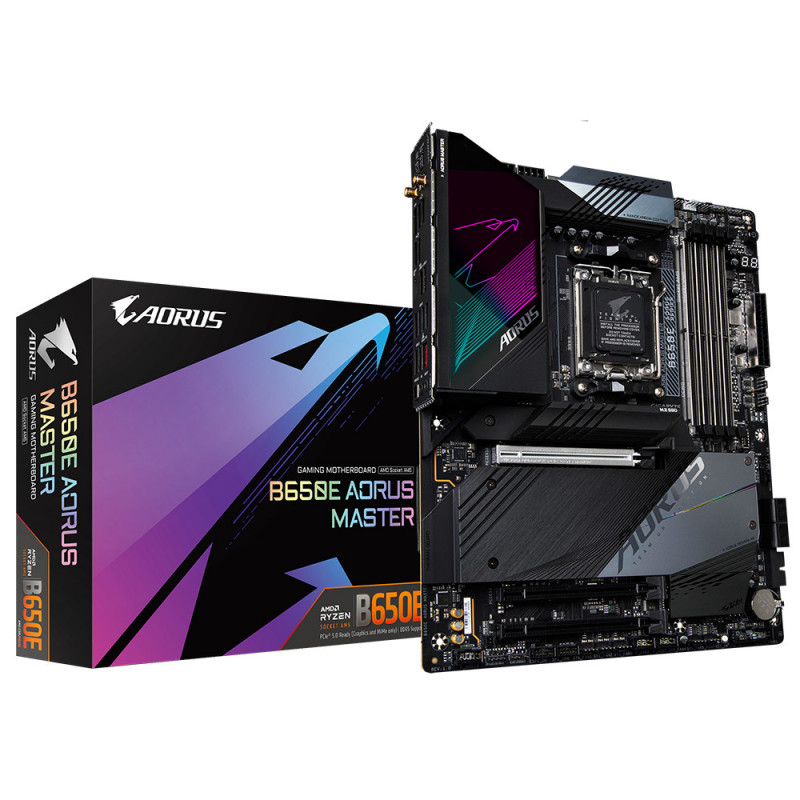 GIGABYTE B650E AORUS MASTER carte mère AMD B650 Emplacement AM5 ATX